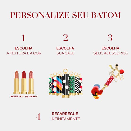 CH MAKE UP CASE PARA BATOM VALENTINES